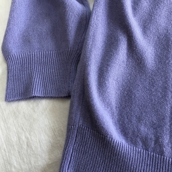 Draper’s & Damon’s lavender sweater, Large - Picture 5 of 6